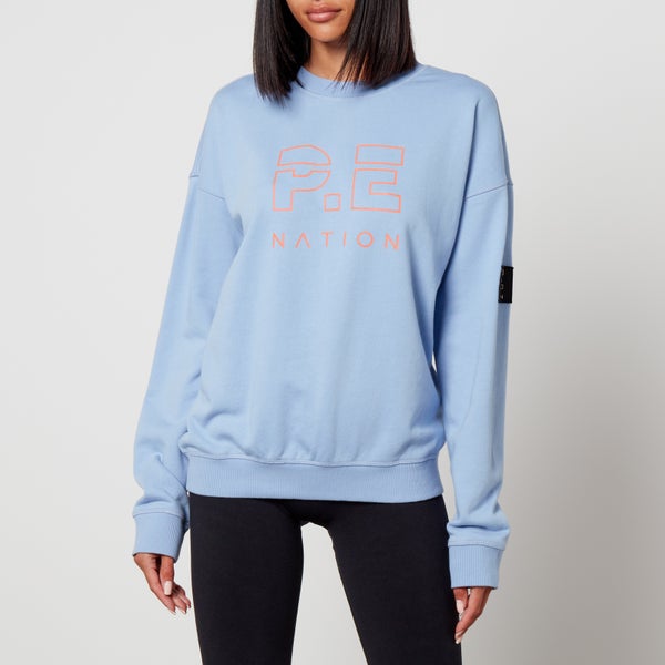 P.E Nation Heads Up Cotton-Blend Jersey Sweatshirt