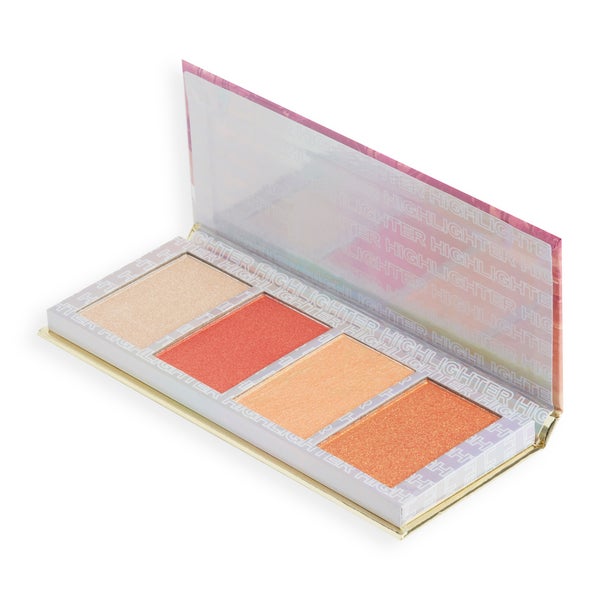 BH Los Angeles Sunset Glow Highlight Palette Island Fling