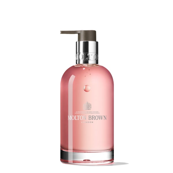 Delicious Rhubarb & Rose Bouteille en Verre Gel Lavant Mains 200ml