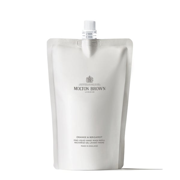 Orange & Bergamot Recharge Gel Lavant Mains