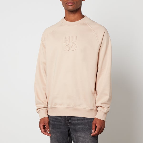 HUGO Dumbkin Embossed Cotton-Jersey Sweatshirt
