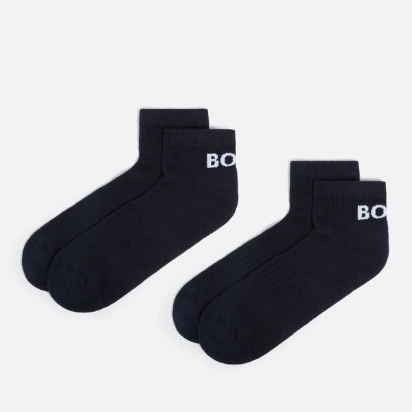 BOSS Bodywear Two-Pack Sports Cotton-Blend Socks