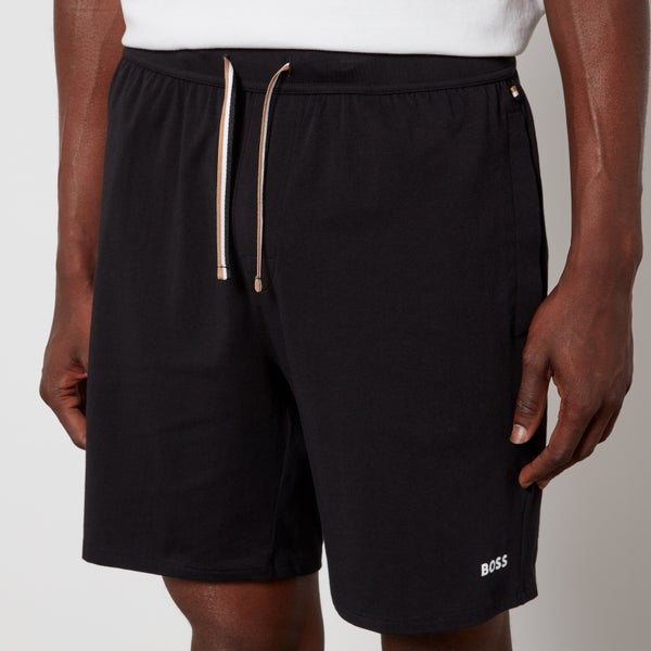 BOSS Bodywear Unique Stretch Cotton-Jersey Shorts