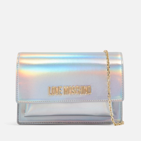 Love Moschino Classic Chain Faux Leather Crossbody Bag