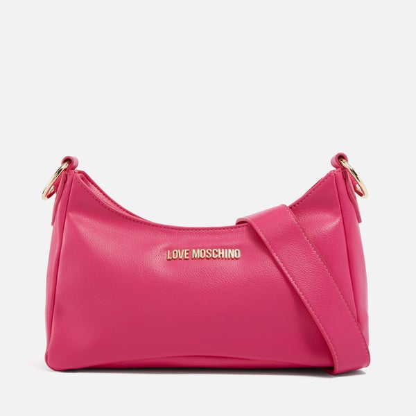 Love Moschino Pouch Charm Faux Leather Crossbody Bag