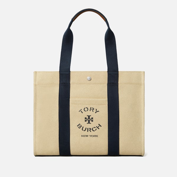 Tory Burch Tory Cotton-Blend Canvas Tote Bag