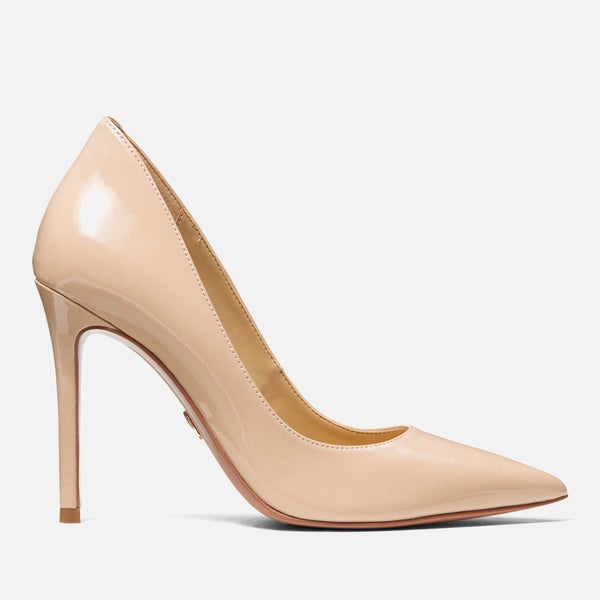 MICHAEL Michael Kors Women's Alina Patent Leather Court Shoes - Light Blush