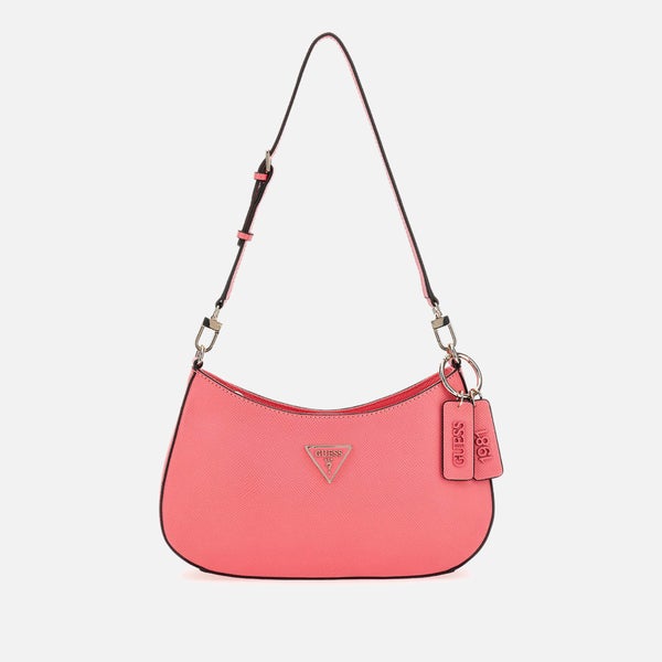 Guess Women's Noelle Top Zip Shoulder Bag - Magenta