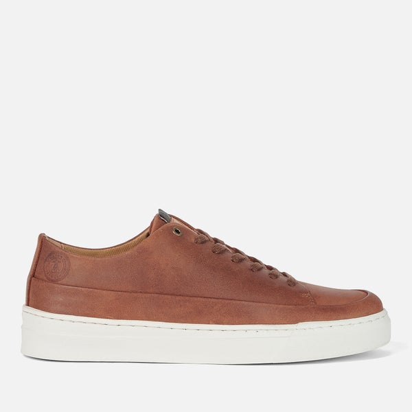Barbour Men's Lago Leather Cupsole Trainers