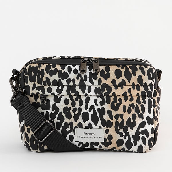 Finnson Frida Eco Stroller Organiser Bag - Leopard