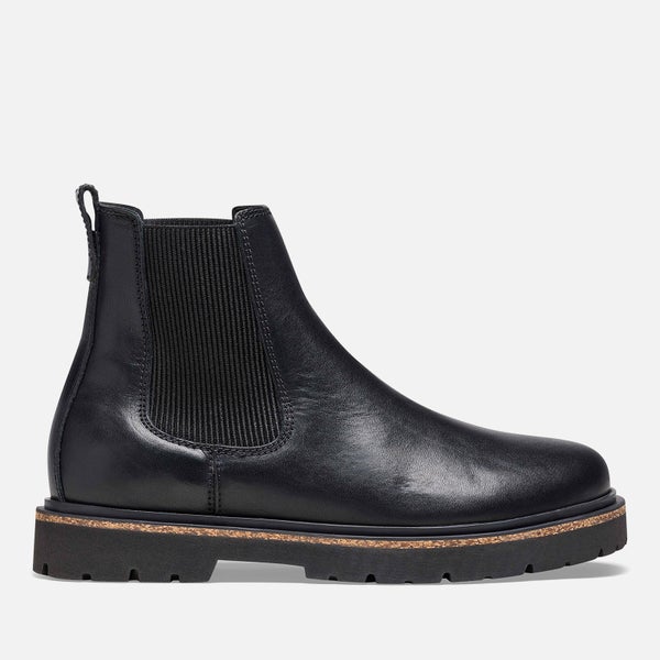 Birkenstock Women's Gripwalk Slim Fit Leather Chelsea Boots - Black