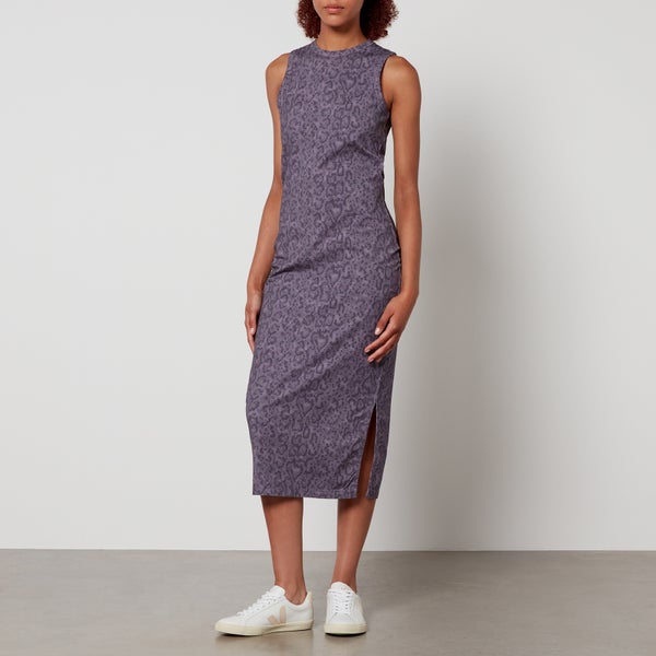 Barbour International Sanderson Stretch-Cotton Jersey Midi Dress