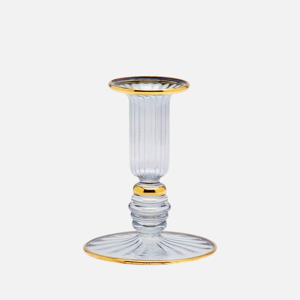 anna + nina Golden Sky Glass Candle Holder