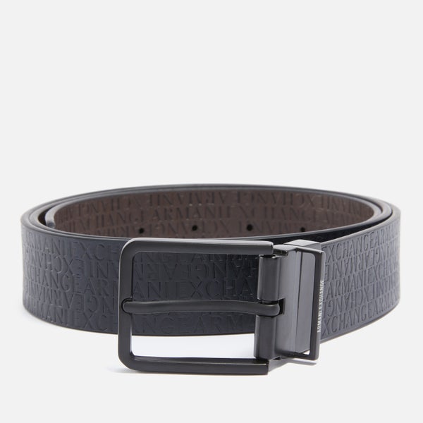 Armani Exchange Reversible Leather Belt