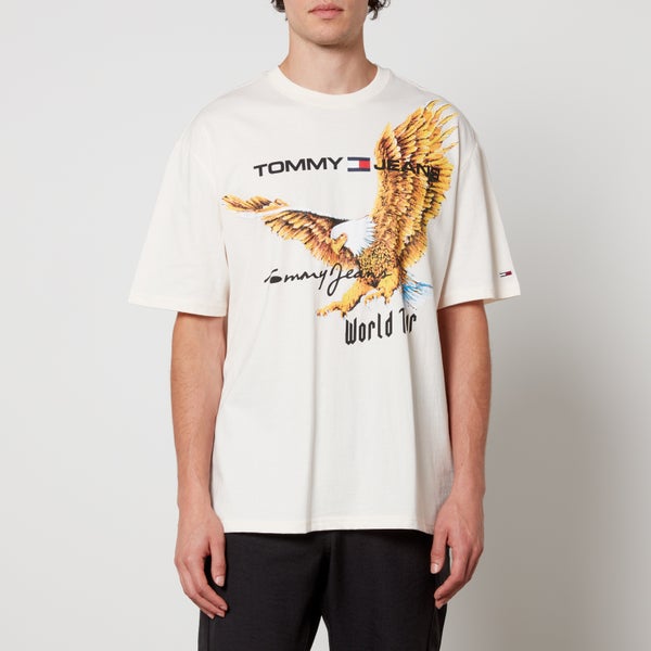 Tommy Jeans Skate Vintage Eagle Cotton-Jersey T-Shirt
