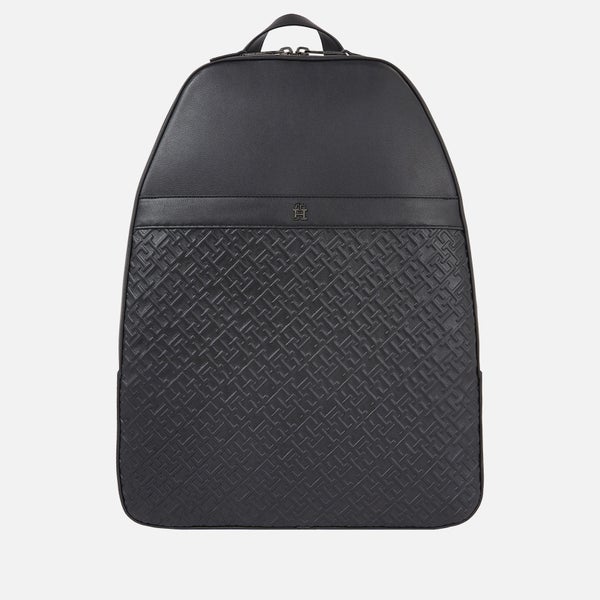 Tommy Hilfiger Monogram Faux Leather Backpack