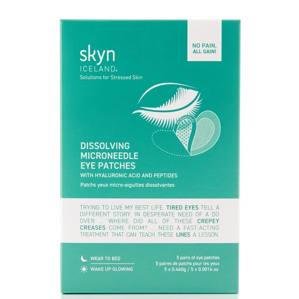 skyn ICELAND Dissolving Microneedle Patches (Pack of 5) (Worth $80.00)