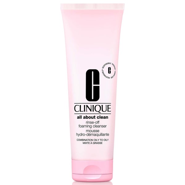 Clinique Cleansers & Makeup Removers All About Clean Rinse-Off Foaming Cleanser 250ml