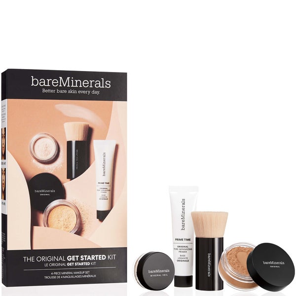 bareMinerals The Original Get Started Kit 4pc Mineral Makeup Set - Medium Tan