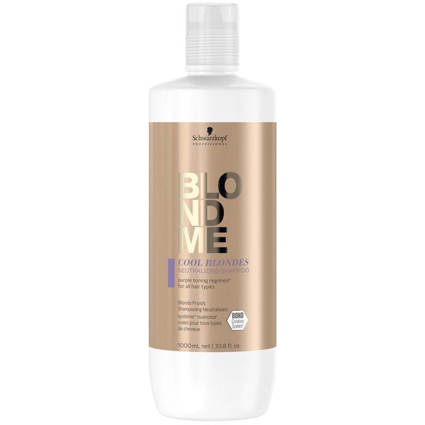 Schwarzkopf Professional BM Cool Blonde Neutralising Shampoo 1000ml