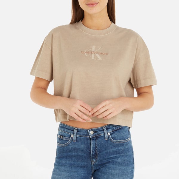 Calvin Klein Jeans Monologo Cotton-Jersey T-Shirt