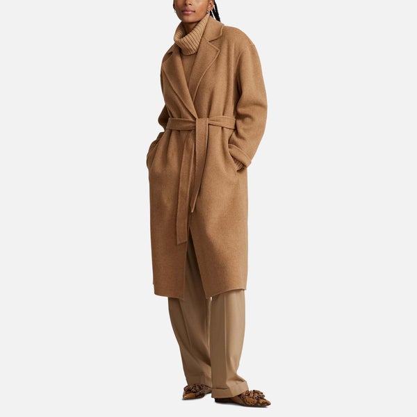 Polo Ralph Lauren Jacky Wool-Blend Wrap Coat