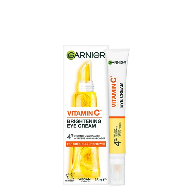 Garnier Brightening 4% Vitamin C, Niacinamide, Caffeine and Banana Powder Eye Cream 15ml