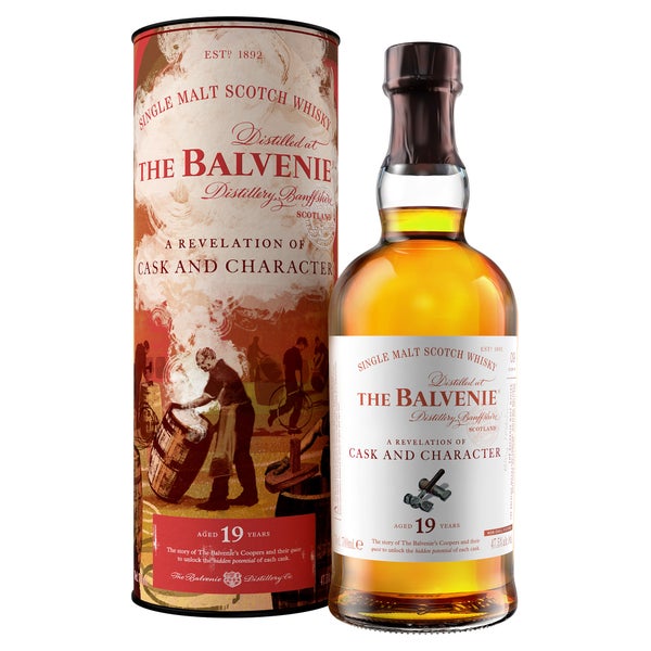 The Balvenie Stories A Revelation of Cask and Character, 19 Year Old Limited Edition Single Malt Whisky, 70cl