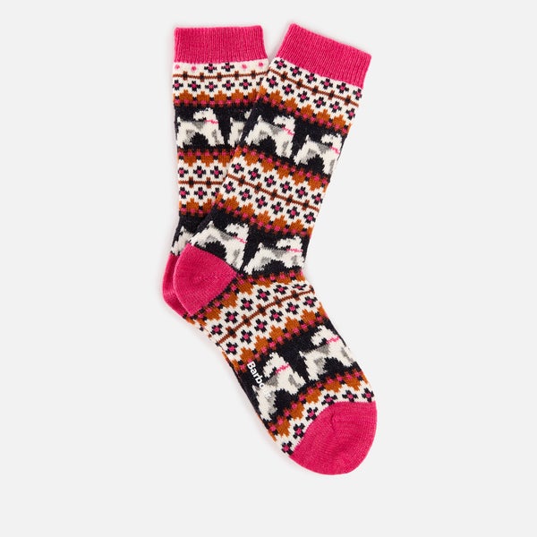 Barbour Terrier Fairisle Knit Socks