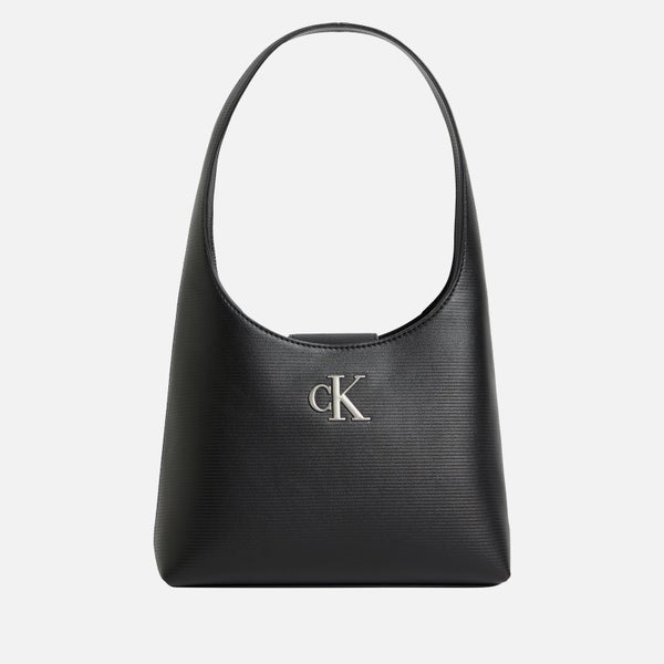 Calvin Klein Jeans Minimal Monogram Faux Leather Shoulder Bag