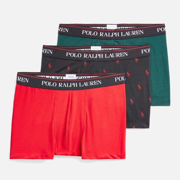 Polo Ralph Lauren Three-Pack Cotton-Blend Boxer Shorts