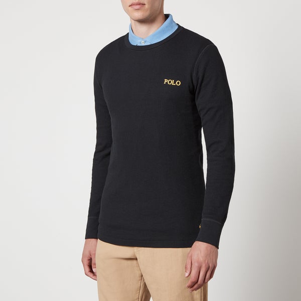 Polo Ralph Lauren Waffle-Knit Long Sleeve T-Shirt