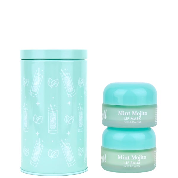 Barry M Cosmetics Lip Care Duo in Tin - Mint Mojito