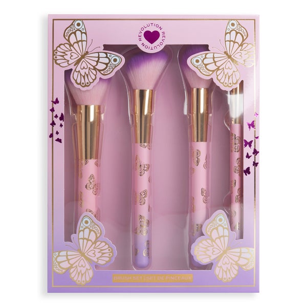 I Heart Revolution Butterfly Brush Set