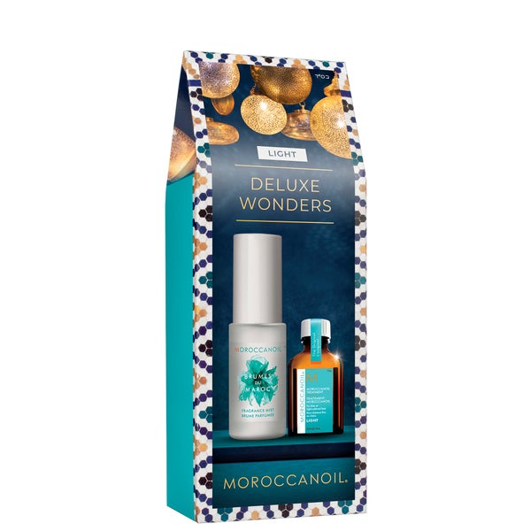 Moroccanoil Treatment Light 15ml with Brumes Du Maroc 30ml Set (Worth £21.70)