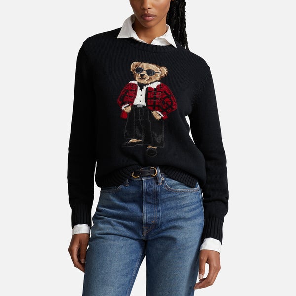 Polo Ralph Lauren Holiday Bear Wool-Blend Jumper