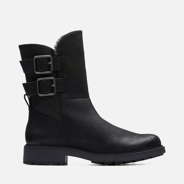 Clarks Orinoco2 Buckle Leather Boots