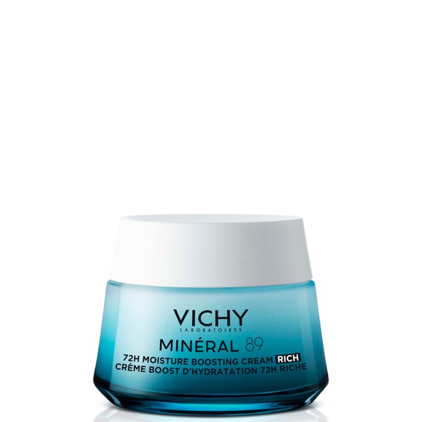 Vichy Mineral 89 Rich 72H Moisture Boosting Cream Hyaluronic Acid (1.69 fl. oz.)