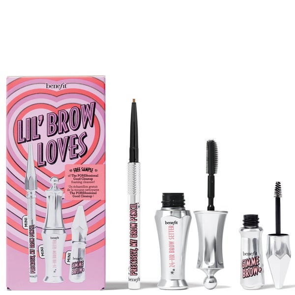 Benefit Lil' Brow Loves Mini Brow Set - Shade 2 Warm Golden Blonde