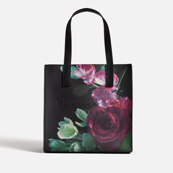 Ted Baker Papiecn Small Floral Icon Faux Leather Tote Bag 