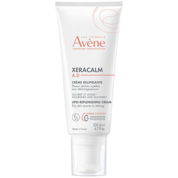 Avène XeraCalm A.D. Lipid-Replenishing Cream Moisturiser for Dry, Itchy Skin 200ml