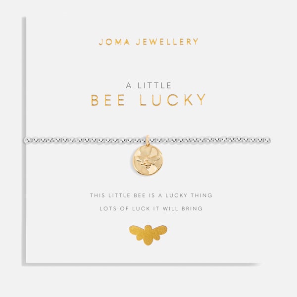 Joma Jewellery A Little Bee Lucky Silver-Tone Bracelet