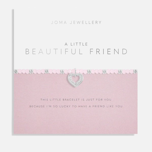 Joma Jewellery Live Life in Colour Beautiful Friend Crystal Bracelet