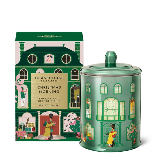 Glasshouse Fragrances Christmas Morning Candle 380g