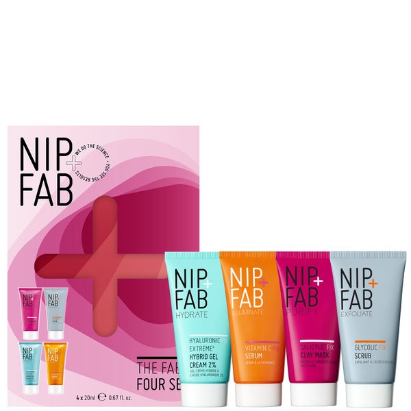 NIP+FAB The Fab Four Deluxe Mix Set