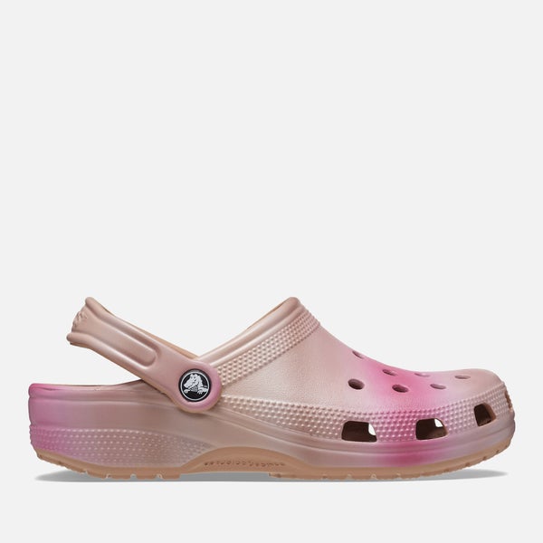 Crocs Women's Classic Dip Dye Clogs - Cork/Multi