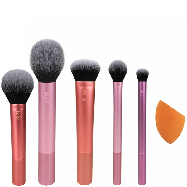 Real Techniques Exclusive Everyday Essentials and Powder Brush Bundle (Worth £45.99)