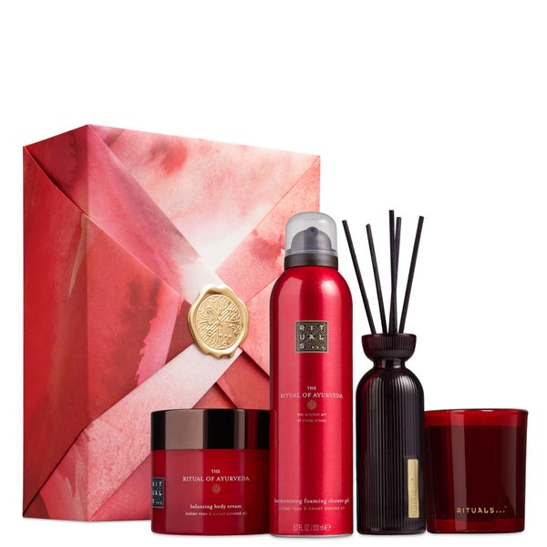 Rituals The Ritual of Ayurveda Sweet Almond & Indian Rose Bath and Body Large Gift Set