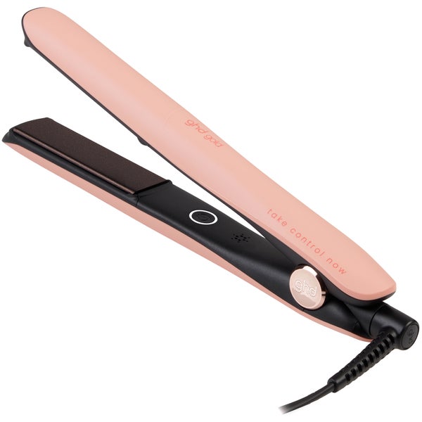 ghd Limited Edition Gold Hair Straightener in Pink Peach