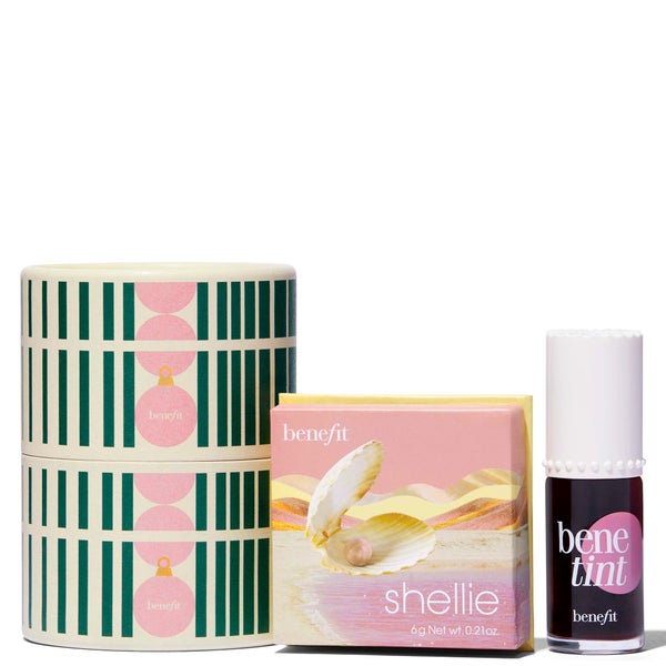 benefit Mistletoe Blushin' Benetint and Shellie Blush Set (Worth £46.50)